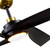 Horizon 56-in Brushed Gold LED Fans