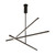 Vega 45-in Black LED Chandeliers