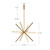 Sirius 56-in Brushed Nickel LED Chandeliers