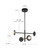 Elixir 22-in Brushed Gold LED Chandelier