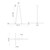Akari 48-in Brushed Nickel LED Chandeliers