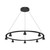 Dune 33-in Black LED Chandeliers
