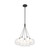 Bolla 16-in Black LED Chandelier