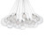 Bolla 28-in Chrome LED Chandeliers