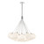 Bolla 28-in Opal Glass LED Chandelier