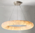 Alabaster Ring Chandelier