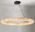 Alabaster Ring Chandelier