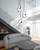 Aries 28-in Black LED Chandeliers