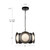 Cleo 16-in Chrome/Opal Glass LED Chandelier