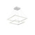 Piazza 24-in White LED Chandeliers