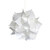 Medium Spades Pendant Light Fixture - Cool white glow