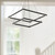 Piazza 24-in Black LED Chandeliers