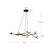 Amara 54-in Brushed Gold/Glossy Opal Glass LED Chandeliers