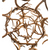 Rustic Lodge 18 - Light Chandelier