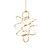 Synergy 41-in Antique Brass LED Chandeliers