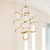 Synergy 41-in Antique Brass LED Chandeliers