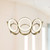 Oros 24-in Antique Brass LED Chandeliers