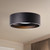 Trenton 5-in Black LED Exterior Ceiling