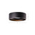 Trenton 5-in Black LED Exterior Ceiling