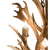 Rustic Lodge 18  Light Chandelier