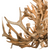 Rustic Lodge 18  Light Chandelier