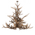 Rustic Lodge 24 - Light Chandelier