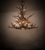 Rustic Lodge 24 - Light Chandelier