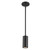Nordic 5-in (2-in Dia.) Black LED Exterior Pendant