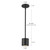 Nordic 3-in (3-in Dia.) Black LED Exterior Pendant