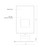 Sonic 5-in White LED Exterior Low Voltage Wall/Step Lights