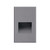 Sonic 5-in Gray LED Exterior Wall/Step Lights