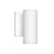 Nordic 6-in (2-in Dia.) White LED Exterior Wall