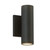 Nordic 8-in (2-in Dia.) Black LED Exterior Wall