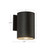 Nordic 7-in (5-in Dia.) Black LED Exterior Wall