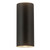 Nordic 12-in (5-in Dia.) Black LED Exterior Wall