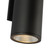 Nordic 12-in (5-in Dia.) Black LED Exterior Wall