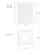 Mavis 5-in Black LED Exterior Wall Sconce