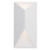 Indio 12-in White LED Exterior Wall Sconce