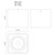 Falco 5-in White LED Flush Mount