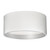 Mousinni 18-in White LED Flush Mount