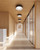 Beacon 20-in Black LED Flush Mount