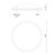 Malta 12-in Brushed Gold LED Flush Mount