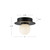 Elixir 6-in Chrome LED Flush Mount