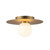 Elixir 10-in Brushed Gold LED Flush Mount