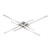 Vega Minor 47-in Brushed Nickel LED Flush Mount