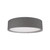 Dalton 16-in Gray LED Flush Mount