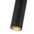 Lorna 11-in (2-in Dia.) 36 Degree Optic Black LED Flush Mount