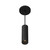 Lorna 8-in (2-in Dia.) 36 Degree Optic Black LED Pendant