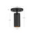 Lorna 6-in (2-in Dia.) 36 Degree Optic Black LED Adjustable Ceiling Mount