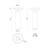 Lorna 9-in (2-in Dia.) 36 Degree Optic Black LED Adjustable Ceiling Mount